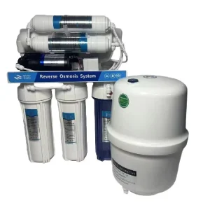5-Stage Household Under-Sink Reverse Osmosis Water Filter System with Pressure Storage Tank