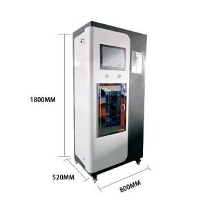 5 Stage RO Reverse Osmosis System Stainless Steel Hydrogen Rich Water Purifier 120L H Capacity Electric App Controlled Household