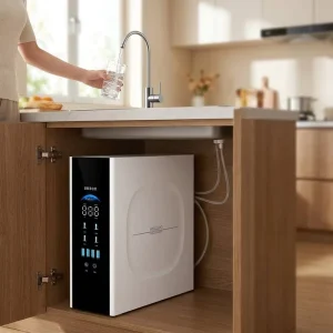 5-Stage RO Water Filter Reverse Osmosis System 1200G Big Flow Rate Water Purifier for Home Use