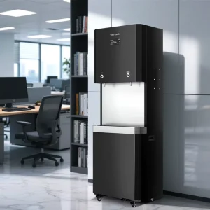 5 Stage Reverse Osmosis Filtration Vertical Cold Hot Water Dispenser Bottom Load RO Drinking Fountain Water Purify Machine