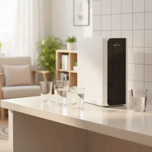 5 Stage Reverse Osmosis Household Water Filter System Under Sink Wall Mounted Purifier with 800 GPD Flow Rate