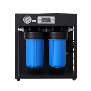 5-Stage Reverse Osmosis Plastic Water Filter System 800G 1200G Countertop Water Purifier Pump 220V