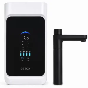 5-Stage Reverse Osmosis Under-Sink Water Filter with Smart Faucet TDS Monitor 75GPD for Home Use