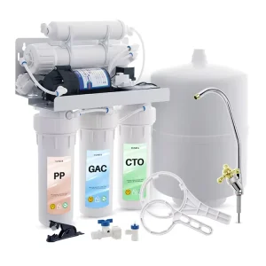 5 Stage Reverse Osmosis Water Filter and Purifier System