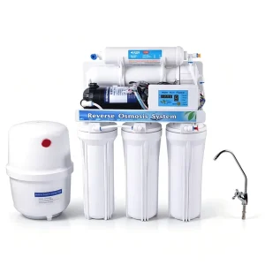 5-Stage Reverse Osmosis Water Filtration System for Family-Sized Water Purification