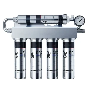 5 Stage Ultrafilter UF Stainless Steel Water Filter Manual for Home Drinking Under Sink Countertop for Household Use
