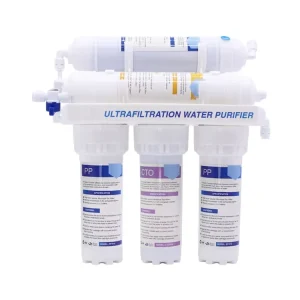 5-Stage Ultrafiltration Water Purifier for Home Use with Activated Carbon Filter