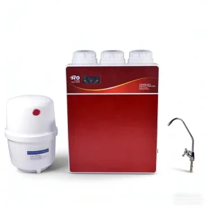 5 Stage Under Sink Reverse Osmosis Water Filter System with Pressure Gauge & Storage Tank