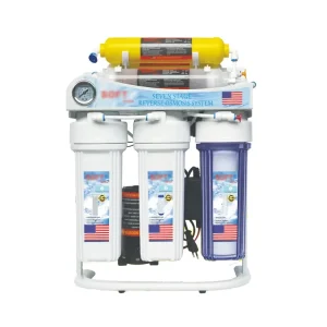 5 Stage Water Filter RO System Electric 75gpd Capacity Plastic Self Cleaning Furifier Household Hotel Use Certified SASO Filter