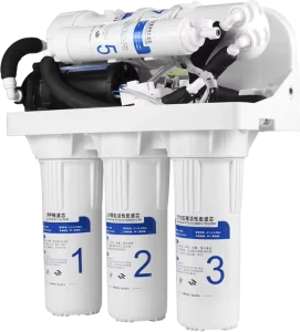 5 Stages R O Reverse Osmosis Water Purifier Machine Water Filter Housing 20 Inch With Pressure Tank