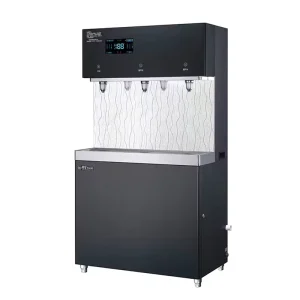 5-Tap Commercial Stainless Steel Water Dispenser with Hot and Warm Direct Drinking Water