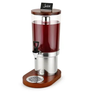 5.5L Cold Juice Dispenser with Cooling Core for Hotel Buffet Beverage Service