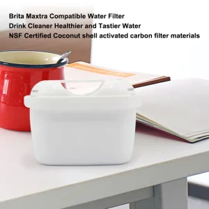 50 GPD Manual Plastic Activated Carbon Shower Filter Replacement Cartridge Household or Outdoor Usage