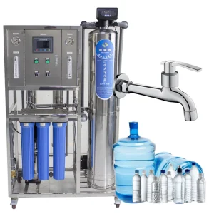 500 L/H 3200 GPD 6/7/8-Stage House Reverse Osmosis Electronic Water Filtration System