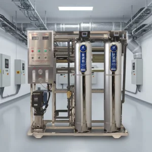 500 L/H Stainless Steel 4040 RO Water Treatment Machinery with Pump