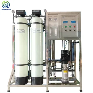500 L/Hour Reverse Osmosis System Equipment and Water Treatment Purification Plant