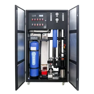 500 LPH Industrial Compact RO Water Treatment System with High-Purity Water Filter, CE