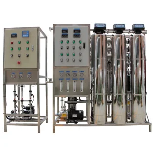 500 LPH RO Reverse Osmosis Plus EDI Water Filter System Water Treatment Machinery Wide Applicable Scenarios