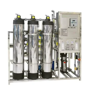 500 LPH RO Water Purifier Plant with 304/316 Stainless Steel, PLC Pump, and Reverse Osmosis Water Filter System