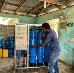 500 LPH RO Water Treatment System for 19L Bottled Drinking Water Filling Plant