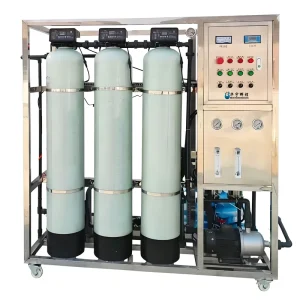 500 LPH Reverse Osmosis Water Purifier System Water Treatment Machinery