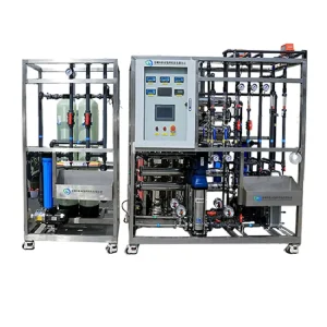 500 LPH Stainless Steel EDI RO Filtration System for Microelectronics Industry