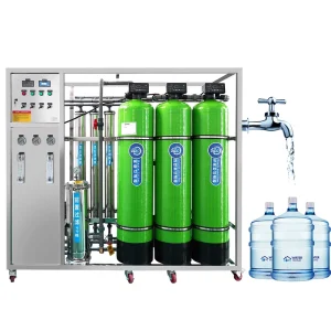5000 LPH Commercial Reverse Osmosis Water Treatment Plant with Membrane for Direct Drinking Water Purification