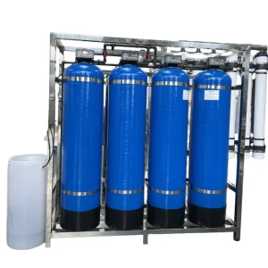 5000L/H Automatic Stainless Steel 304 Pure Water Reverse Osmosis Equipment with Pressure Vessel and PLC Pump