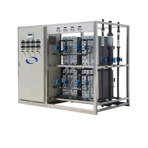 5000L H Industrial Ultrapure Water Treatment Machine with EDI Module for Microelectronics Process Water 1 Year Warranty