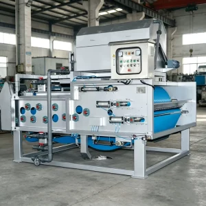 5000L/Hour Stainless Steel Filter Press Water Treatment Machinery Pump Motor Core Bearing Wastewater Management