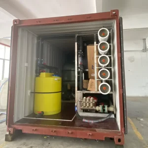 5000L Per Day RO Plant Water Treatment Plant Mobile Water Purifier System Container Water Purifier Seawater Desalination