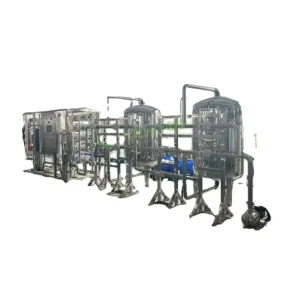 5000LPH RO Water Treatment System with PLC and Pump Stainless Steel Filtration Purification Plant