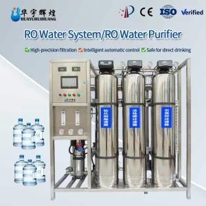 5000LPH Reverse Osmosis Water Purification System with Pump and PLC for Car Washes