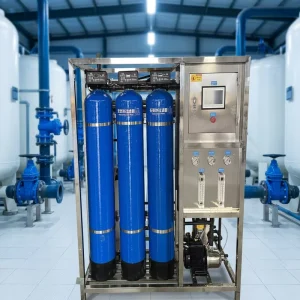 500L 1000L 2000L PLC Pump Reverse Osmosis Filtration Purified Water Vending Machine