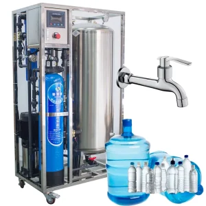 500L/H 3200GPD Whole House Reverse Osmosis Water System Industrial Treatment and Packaging Machine