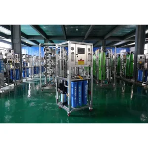500L/H Electric Commercial Stainless Steel RO Filtration System with 4 Stages for Hotels and Restaurants