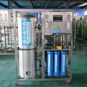 500L/H RO System with 150L Pressure Tank for Multi-Industry Water Purification