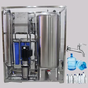500L/H Reverse Osmosis Water Purification Filter System for Residential, Home, and Restaurant Use