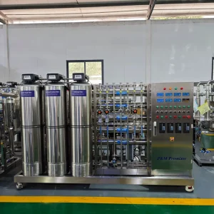 500L/H Two-Stage Water Filtration System Stainless Steel Reverse Osmosis Water Filter System for Car Wash