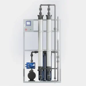 500L/H UF Membrane Ultrafiltration Equipment Wastewater Recycling System Mineral Water Plant