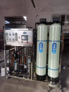 Industrial Reverse Osmosis Water Filter Treatment Equipment PLC-Controlled RO Membrane Filtration System