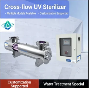 500L/Hour and 2000L/Hour RO UV Water Treatment Machinery with Bearing and Gearbox