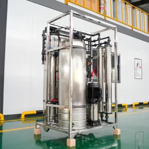 500L Reverse Osmosis RO Plant Water Treatment Equipment with 220V Motor