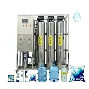 500LPH 1000LPH 2000LPH Commercial Reverse Osmosis Water Plant Machine for Drinking Water Bottling Production Line