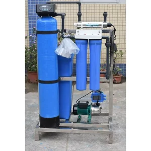 500LPH Automatic Hard Water Treatment Softener Plant