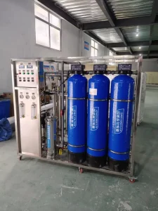 500LPH Automatic Reverse Osmosis RO Water Purifier Treatment System Filtration Machine for Bottled Water Production Plant