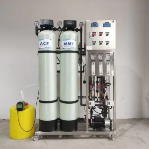 500LPH Commercial Reverse Osmosis RO Water Filter System with Pretreatment