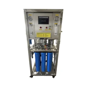 500LPH Commercial Reverse Osmosis Water Filter Precision Pump Equipment for Pure Drinking Water Purification