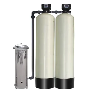 500LPH Industrial Automatic Water Softener and Boiler Water Treatment Plant with Pump Motor and Reverse Osmosis