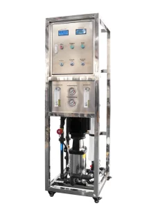 500LPH Industrial Commercial RO Water Purification Machine with PLC Control for Drinking Water Plant